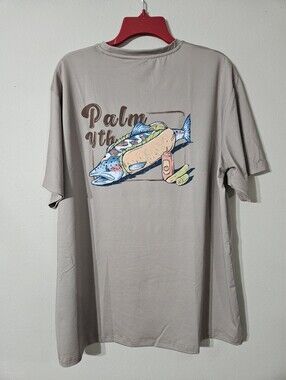 Palmyth Performance Fish Tshirt Large